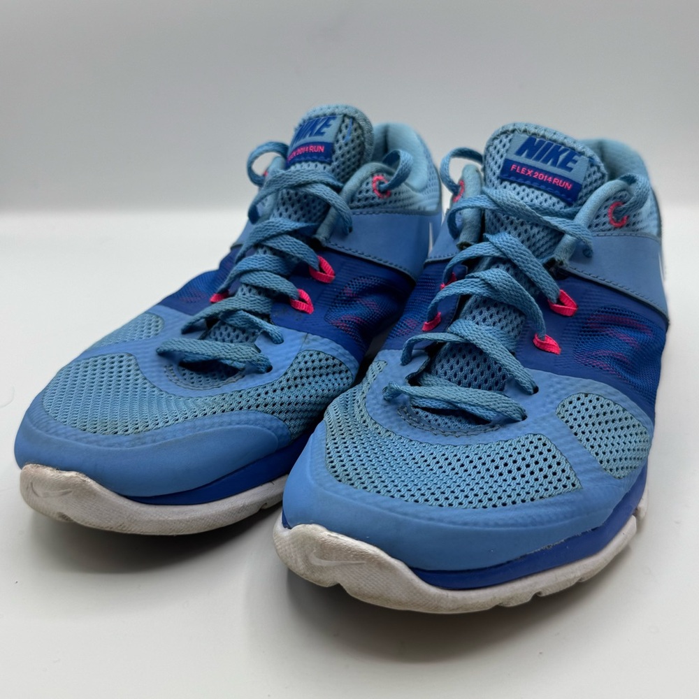 Nike Flex Run 2014 Women’s US 8 Blue 642767-401 -No Insoles-